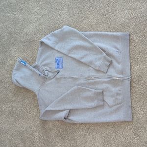 Dixxon Flannel Grey Zip Hoodie Men's Size XL